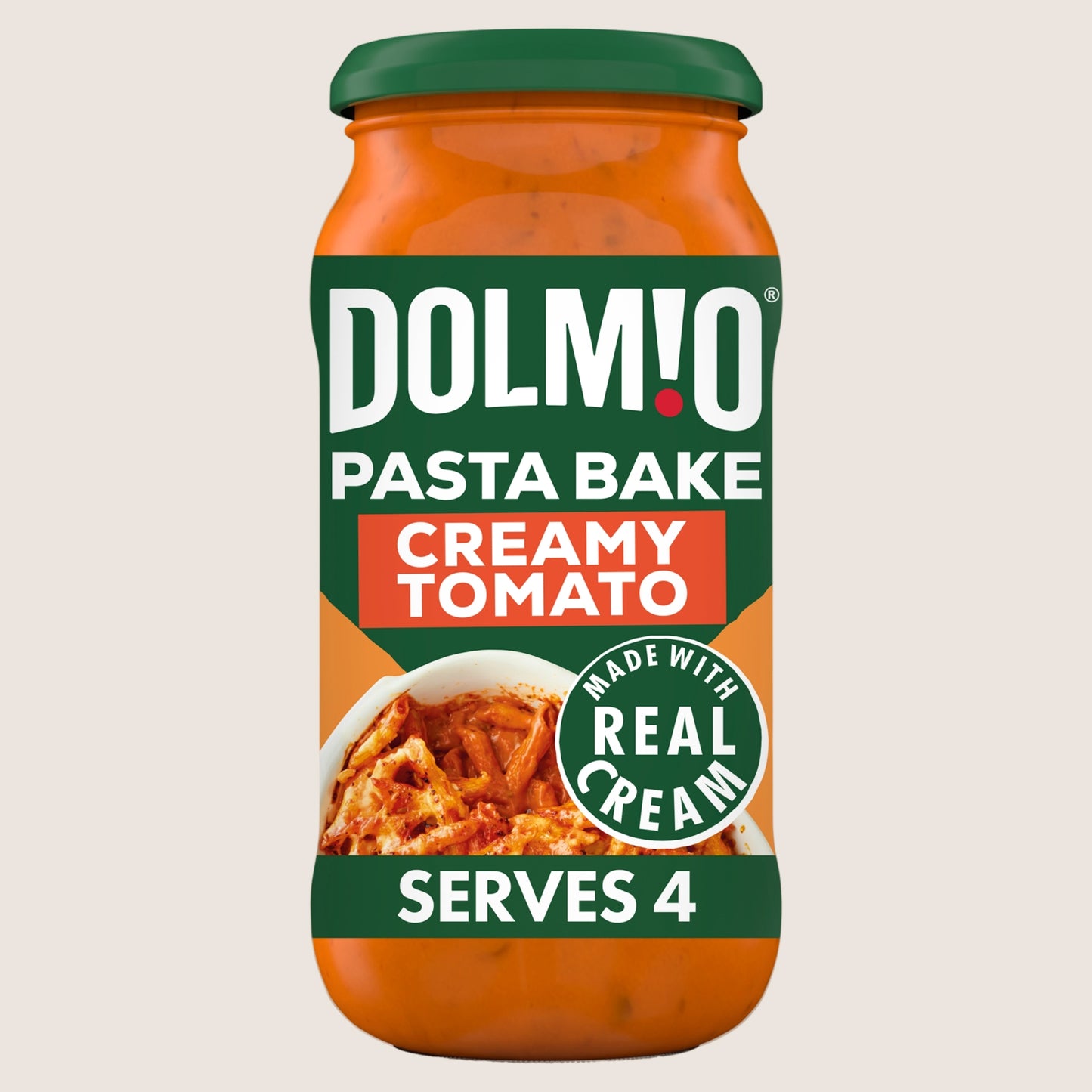 Dolmio Pasta Bake Sauce Creamy Tomato No Artificial Additives 450g
