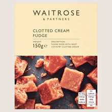 Waitrose Clotted Cream Fudge Quality Choice 150G