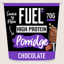 FUEL10K High Protein Chocolate Porridge Oat Cereal Pot High Protein 70g