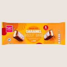 ASDA Caramel Biscuit Bars 5 Pack 5 x 42g
