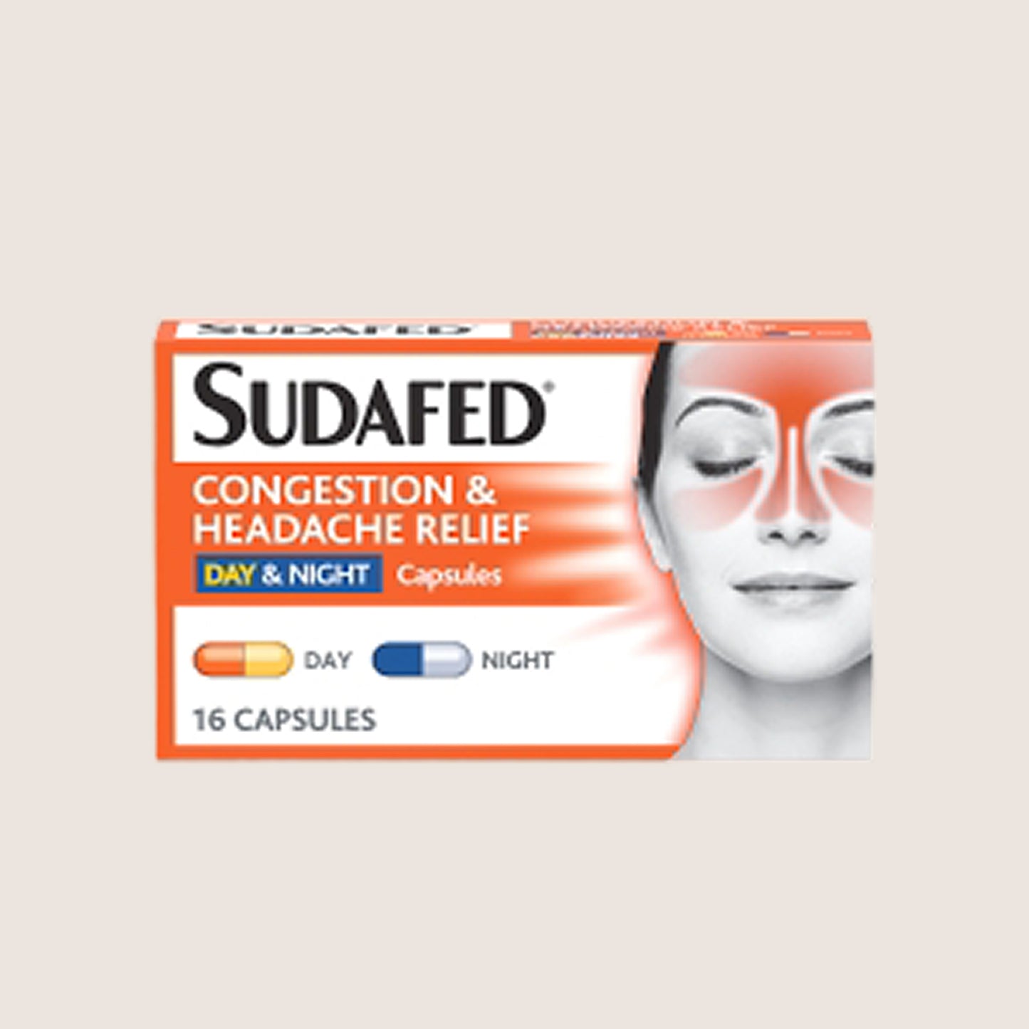 Sudafed Congestion & Headache Relief Day & Night Capsules