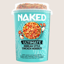 Naked Ultimate Korean Style Chicken Noodles Ready in Minutes 88g