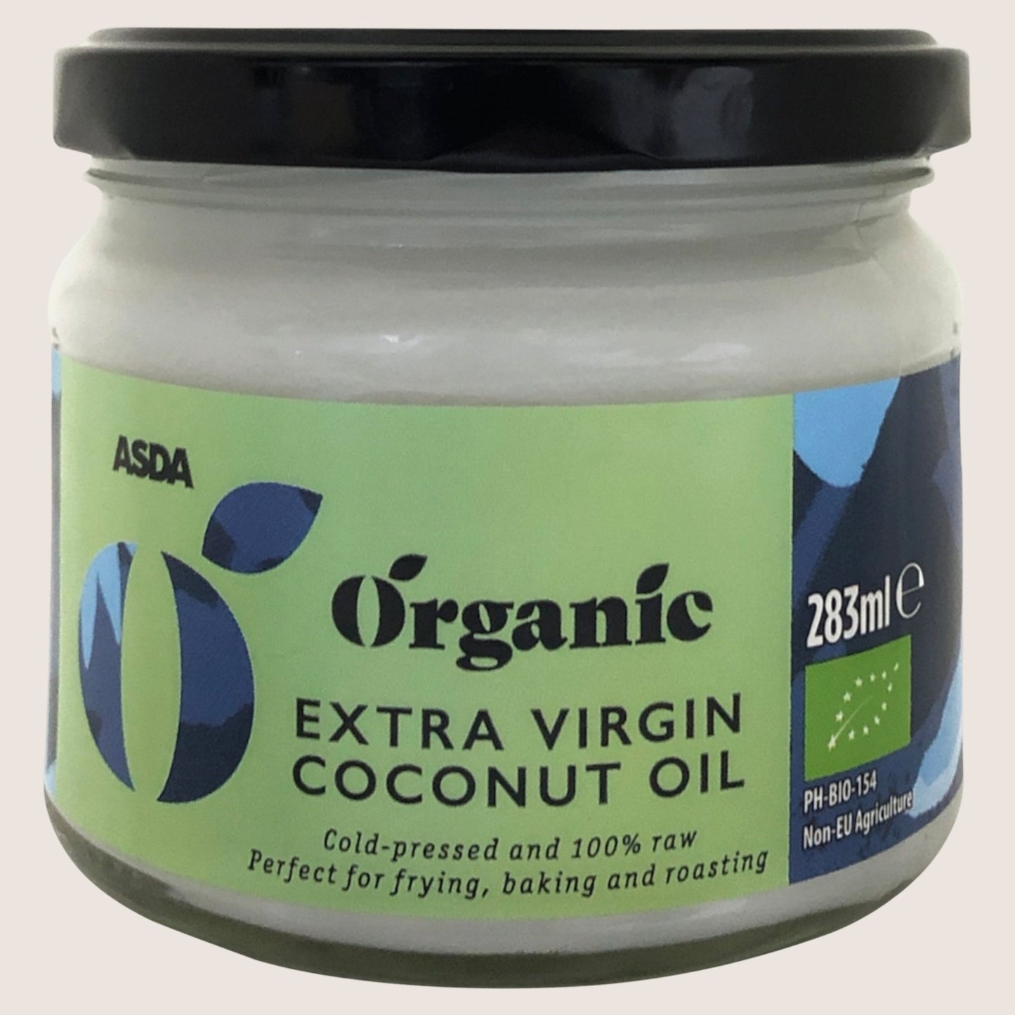 ASDA Organic Extra Virgin Coconut Oil Organic 283ml