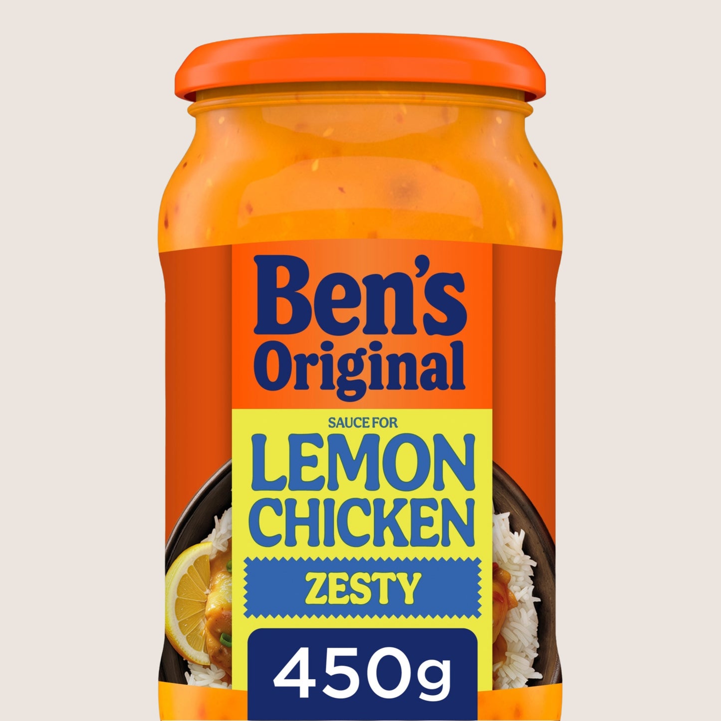 Ben's Original Lemon Chicken Sauce No Artificial Additives 450g