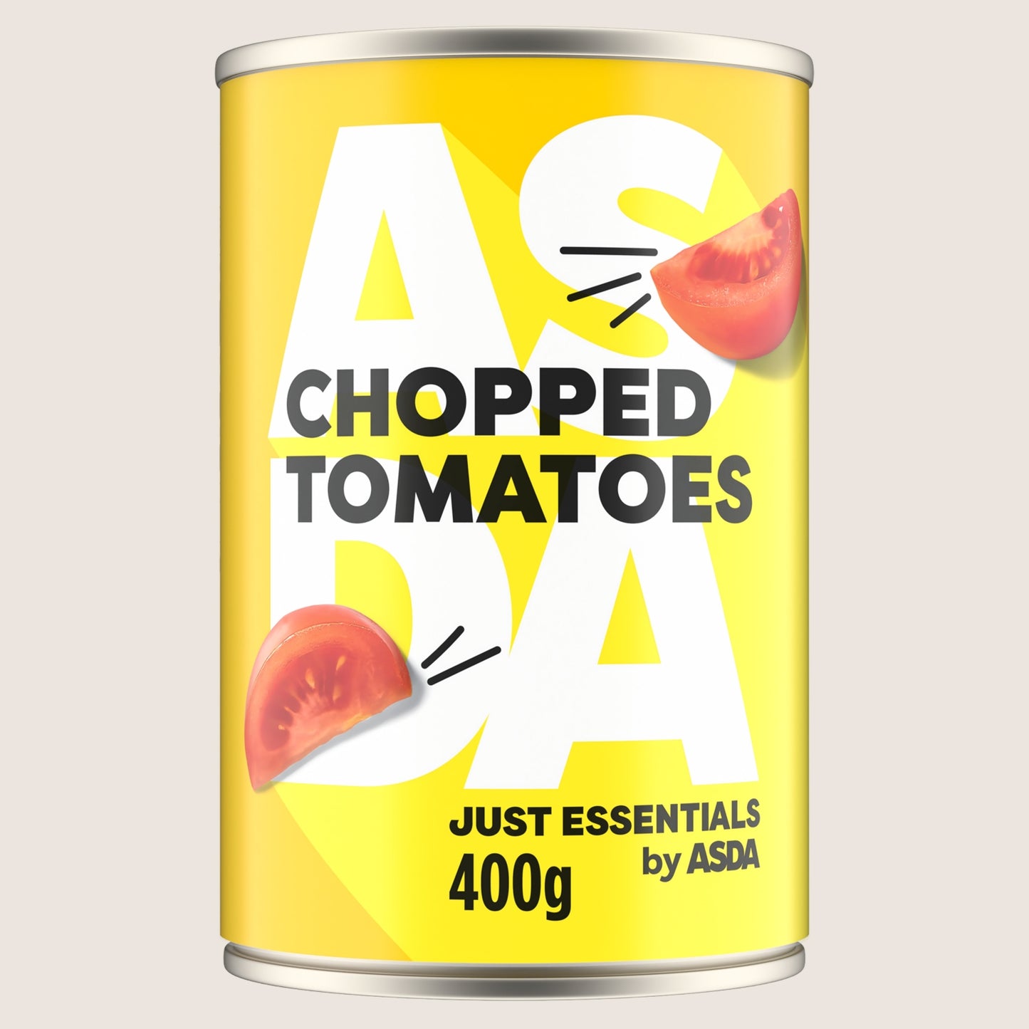 JUST ESSENTIALS by ASDA Just Essentials Chopped Tomatoes Sun Ripened Tomatoes 400g
