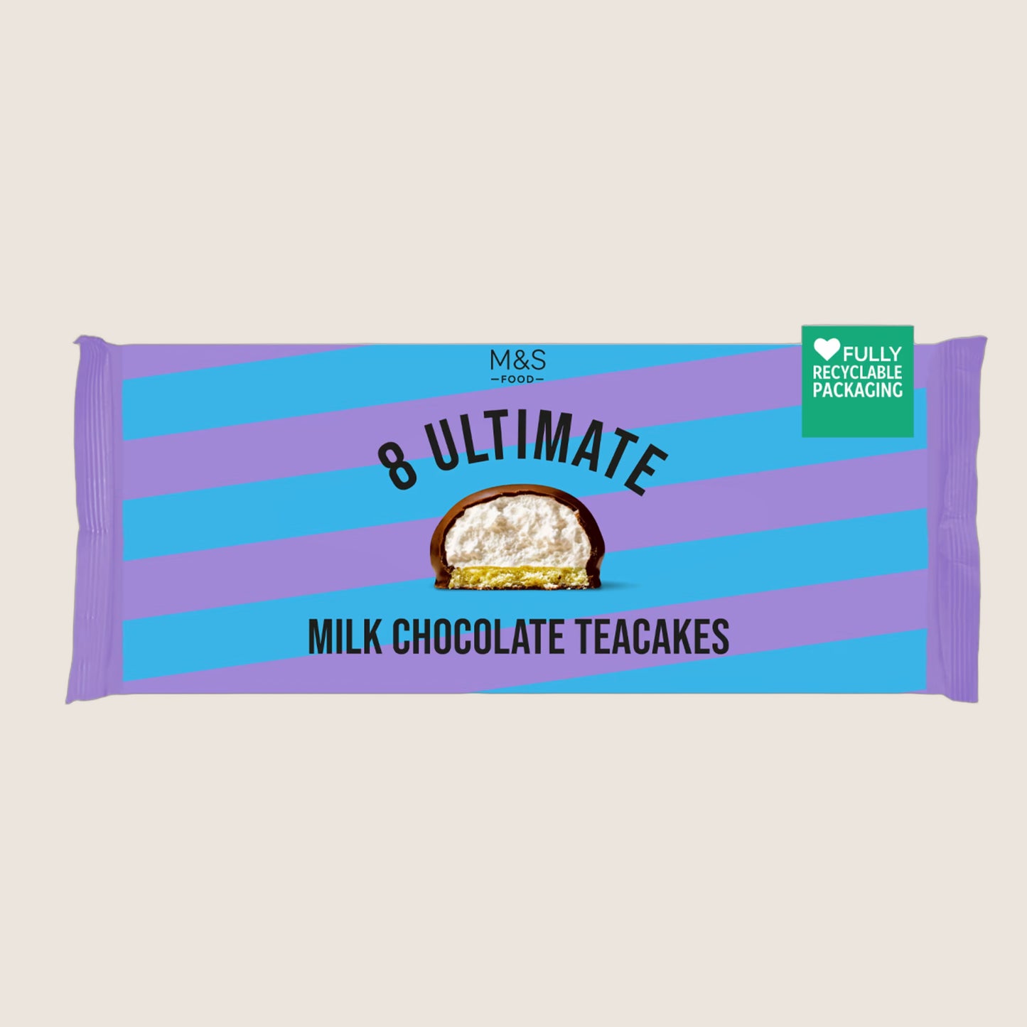 M&S Ultimate Milk Chocolate Teacakes 240 g