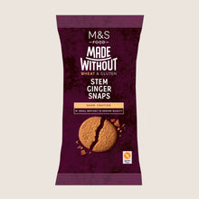 M&S Made Without Wheat Stem Ginger Snaps 150 g