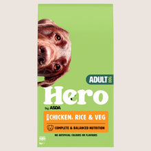 Hero by ASDA Adult Dog with Chicken, Rice & Veg Complete Nutrition 5kg
