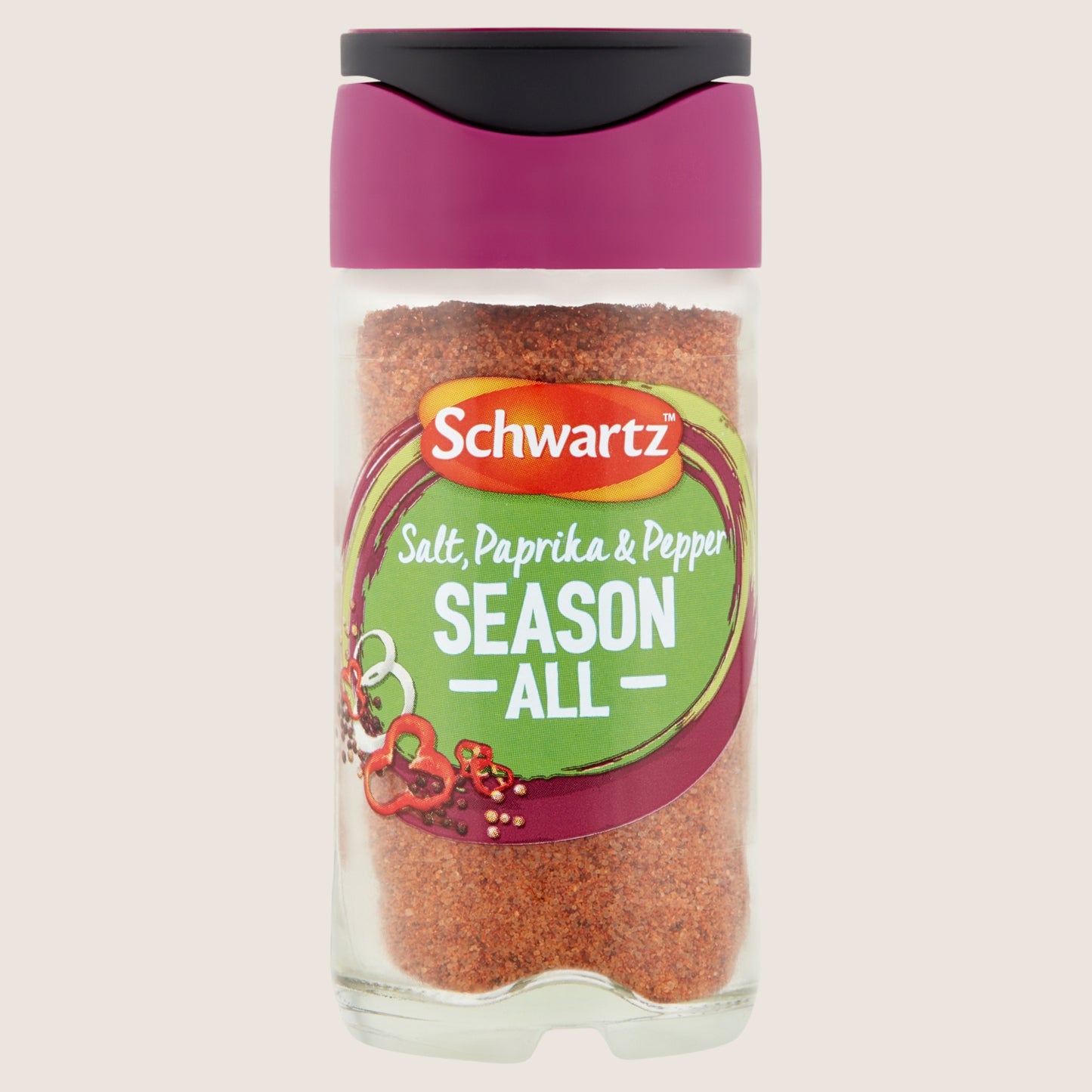 Schwartz Season All Salt, Paprika & Pepper No Artificial Additives 70g