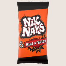 Nik Naks Nice 'N' Spicy Crisps No Artificial Additives 6 Pack