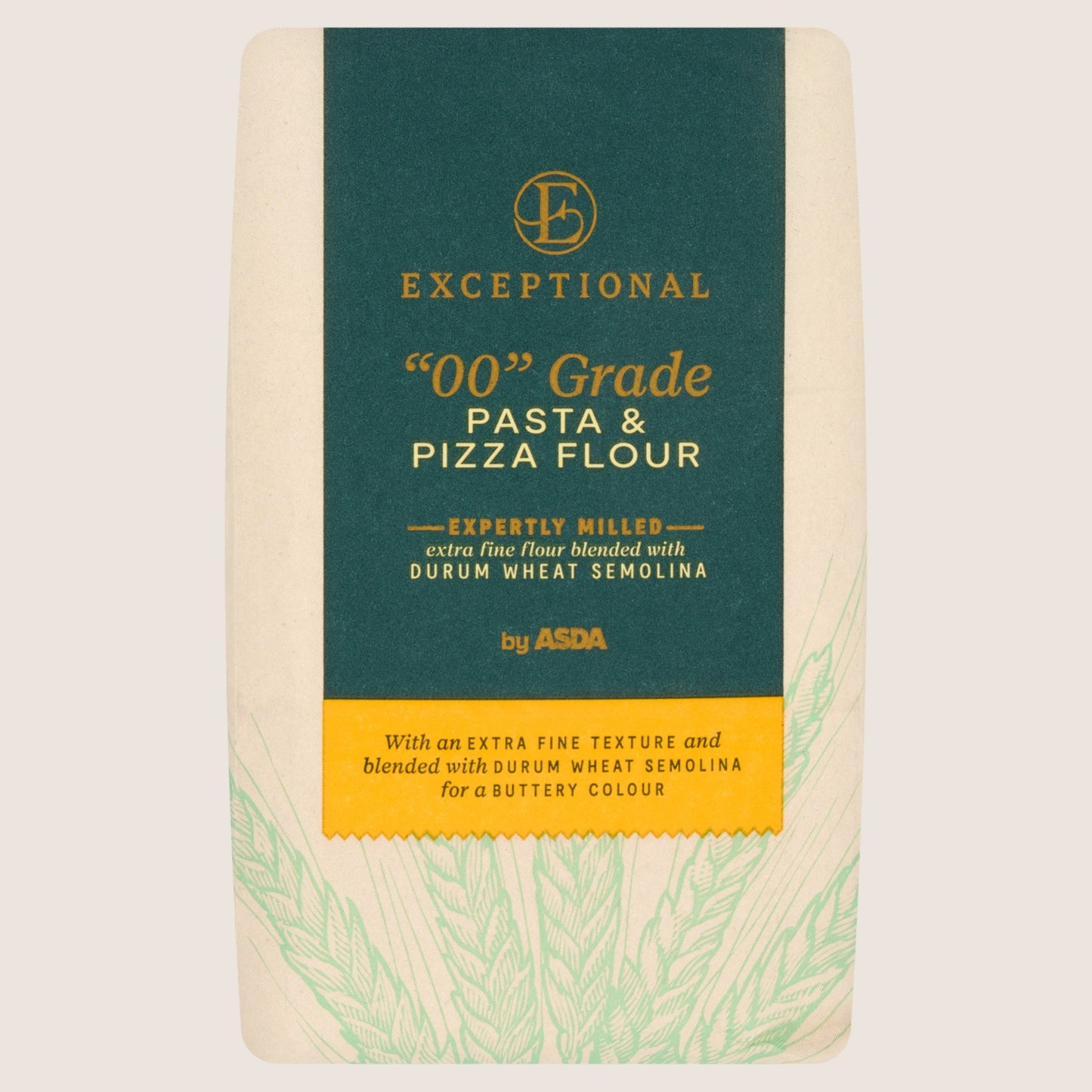 ASDA Exceptional by "00" Grade Pasta & Pizza Flour Fortified with Vitamins 1kg