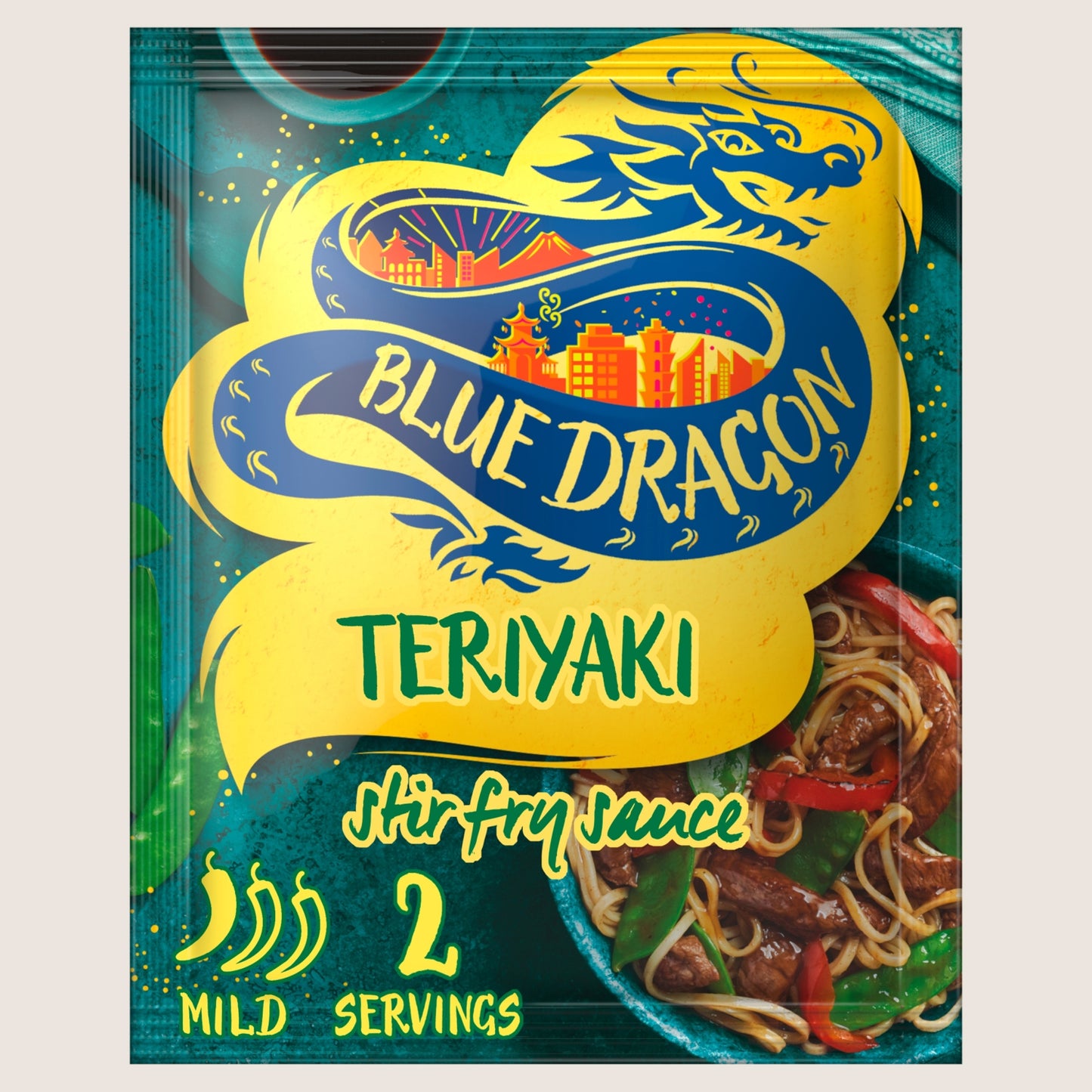 Blue Dragon Teriyaki Stir Fry Sauce No Artificial Additives 120g