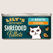 Lily's Kitchen Lily’s Kitchen Shredded Fillets in Broth Chicken for Adult Cats Complete Nutrition 70g