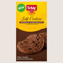Schar Soft Cookies Double Chocolate Gluten Free 6 x 35g