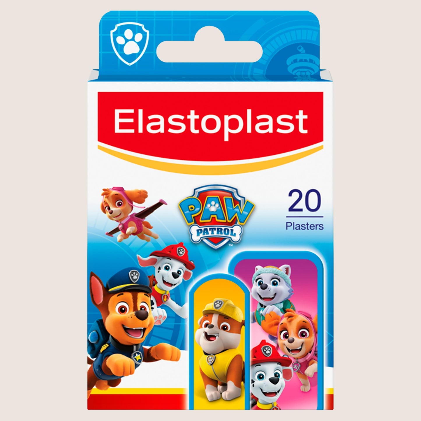 Elastoplast PAW Patrol Assorted Kids, 20 Plasters