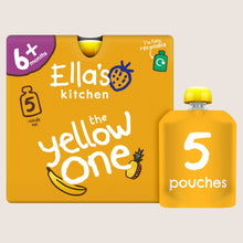 Ella's Kitchen the Yellow One Squished Smoothie Fruits Gentle Formula 5 x 90g