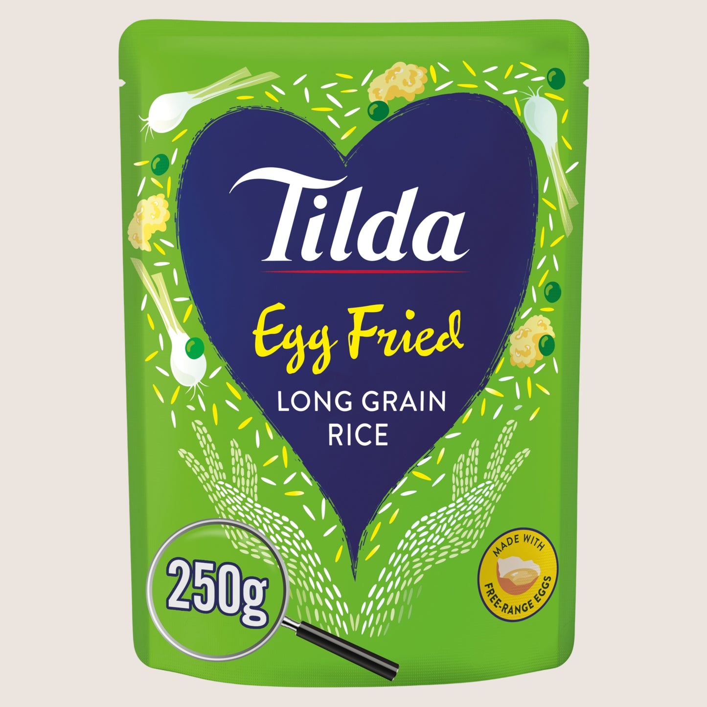 Tilda Microwave Egg Fried Rice Gluten Free 250g