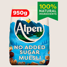 Alpen No Added Sugar Muesli Breakfast Cereal Wholegrain 950g