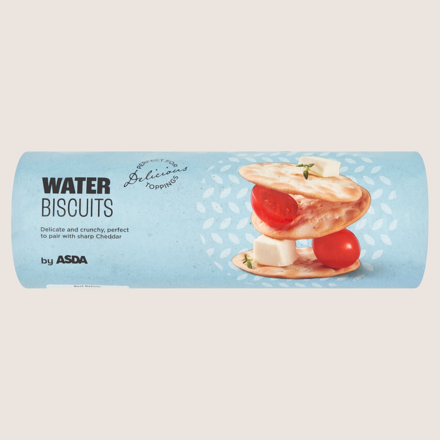 ASDA Water Biscuits Free From Artificial Additives 200g
