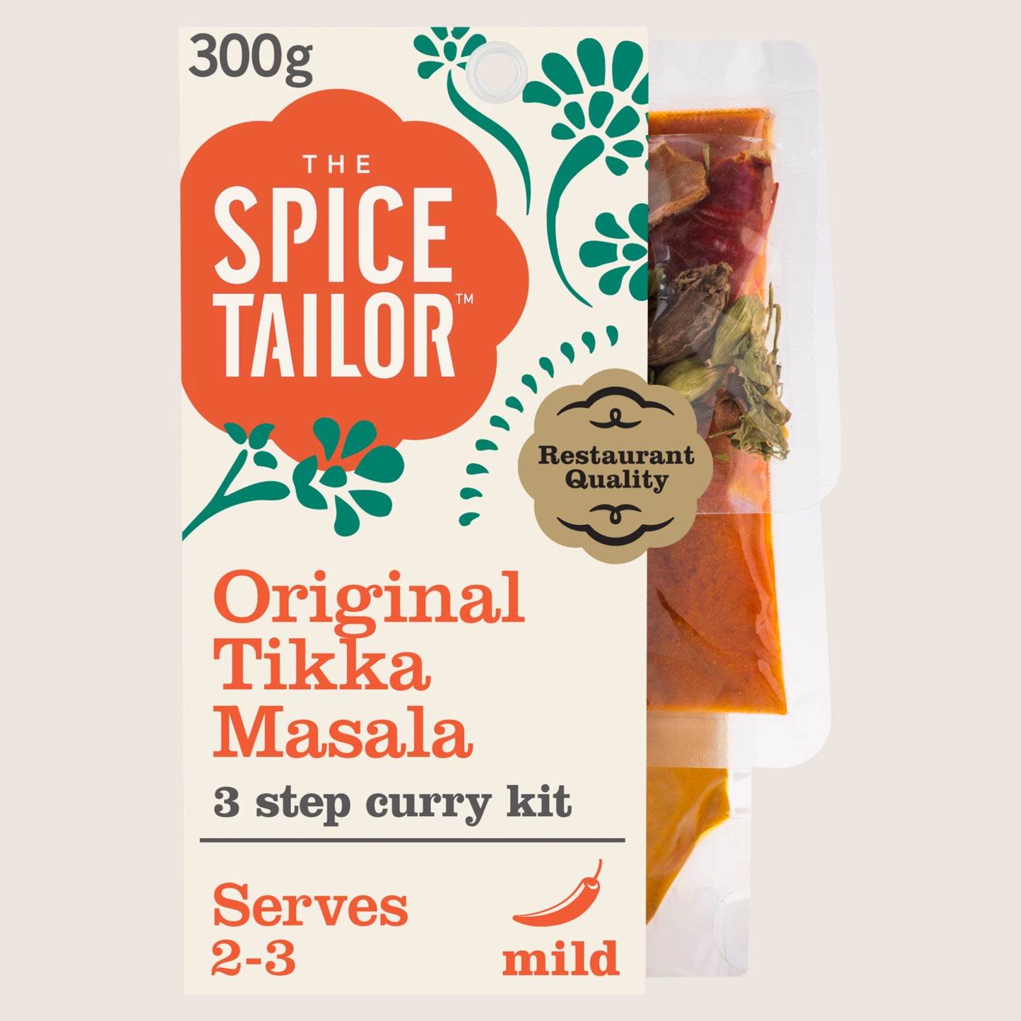 The Spice Tailor Tikka Masala Indian Curry Sauce Meal Kit No Artificial Additives 300g