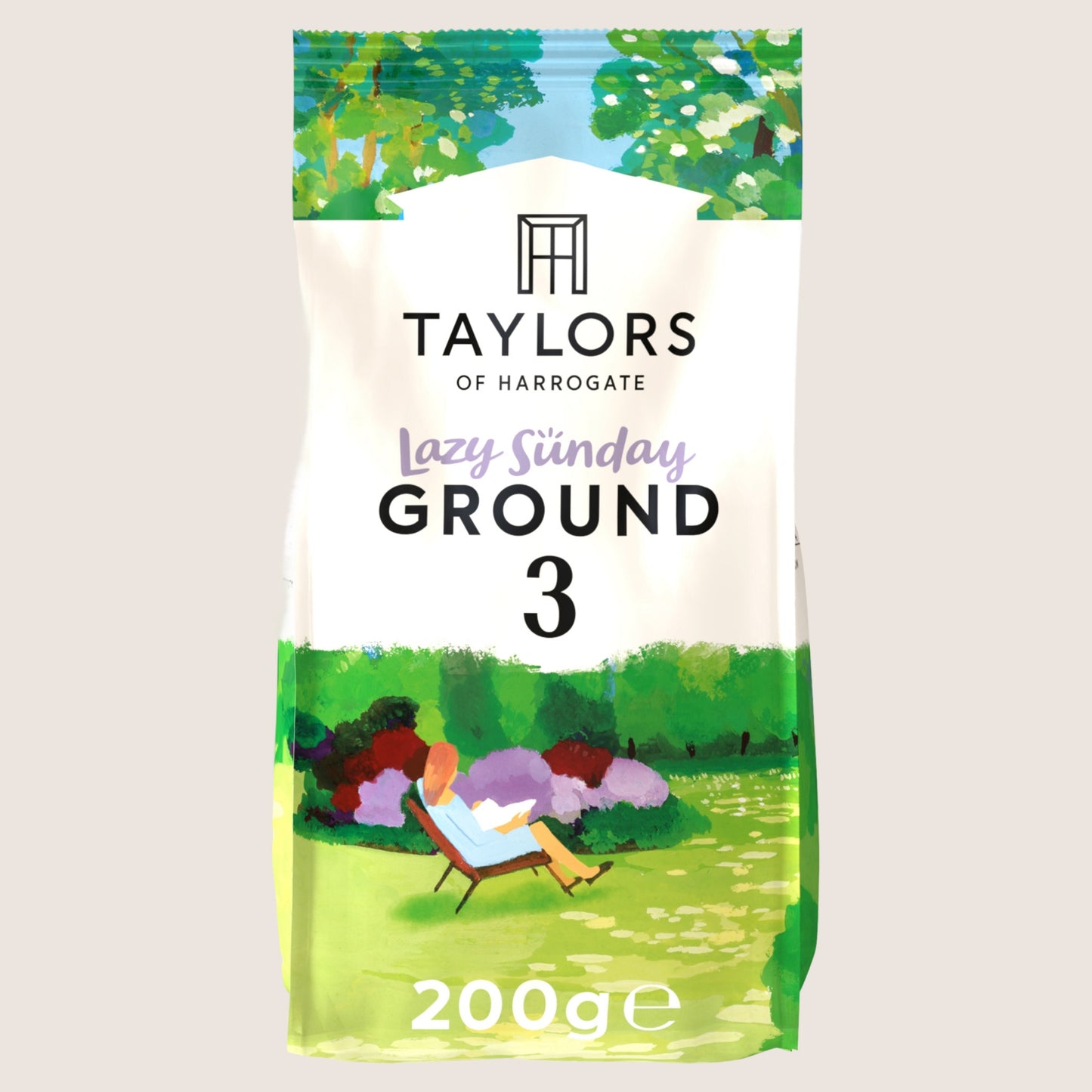 Taylors of Harrogate Lazy Sunday Ground Roast Coffee No Artificial Additives 200g