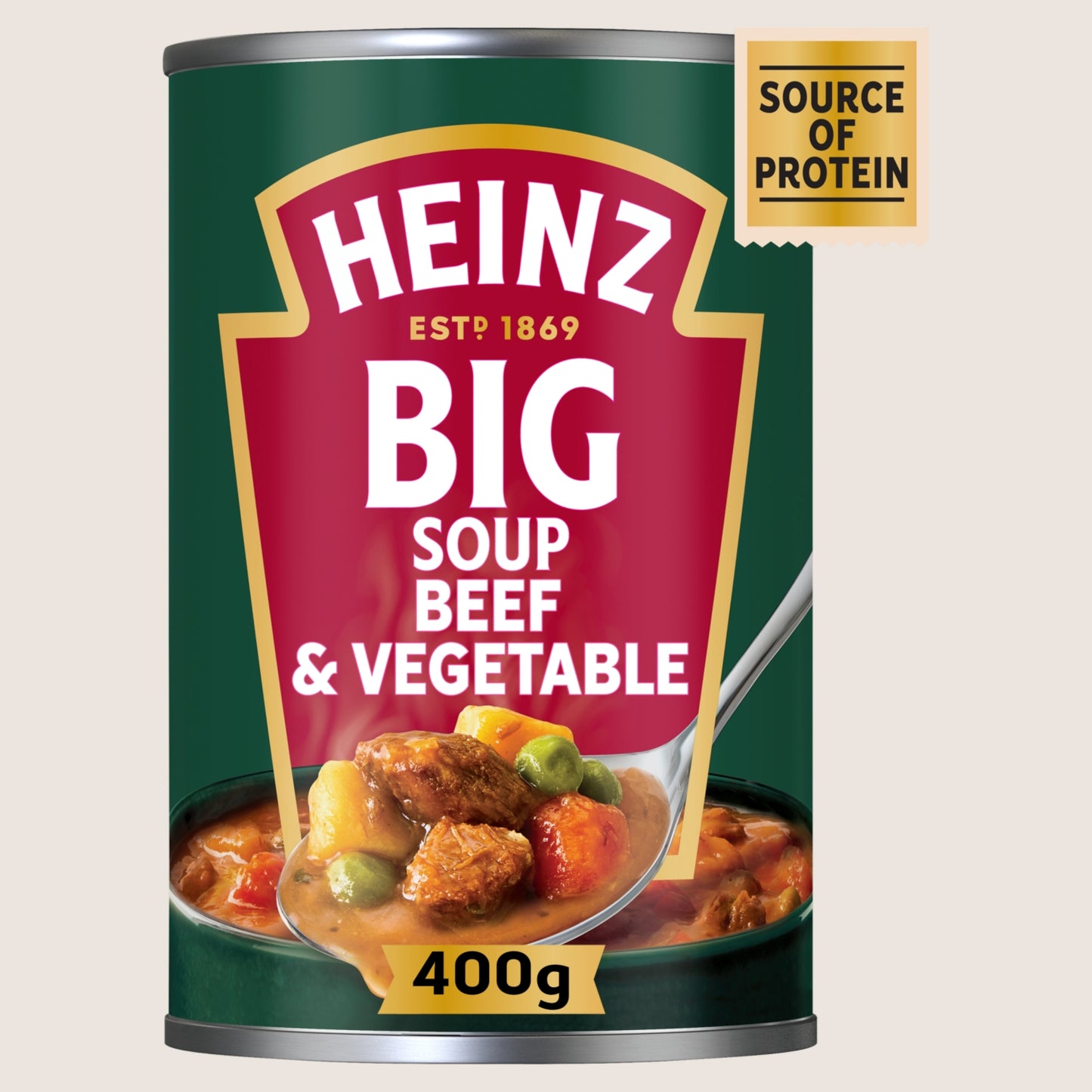 Heinz Big Soup Beef & Vegetable Low Fat 400g