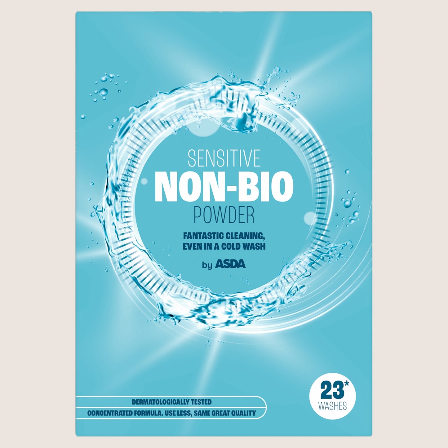 ASDA Sensitive Non-Bio Powder 23 Washes