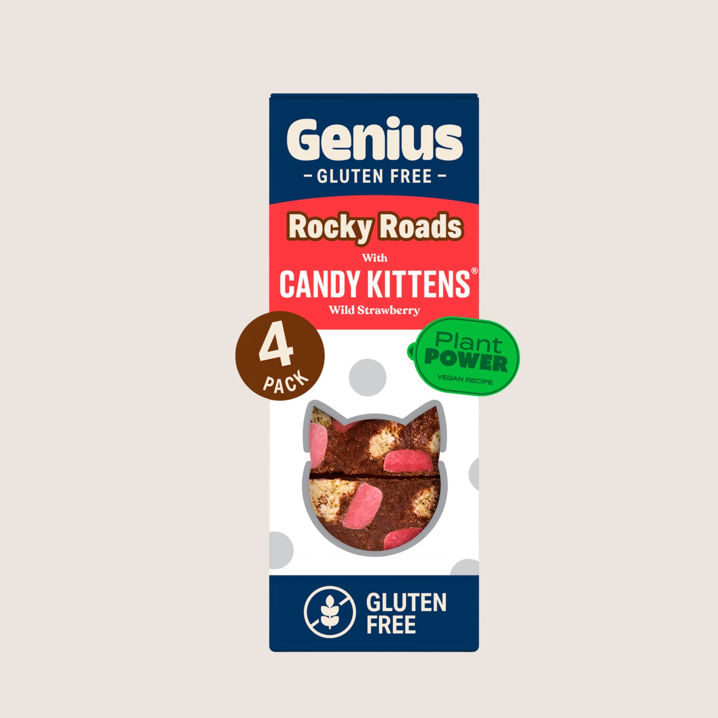 Genius 4 Rocky Roads with Candy Kittens