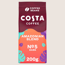 Costa Intense Amazonian Blend Coffee Beans Rich and Intense 200g