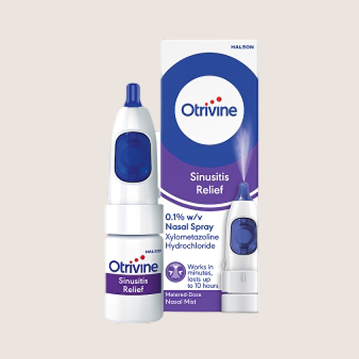 Otrivine Sinusitis Relief Decongestant Nasal Spray