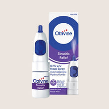 Otrivine Sinusitis Relief Decongestant Nasal Spray