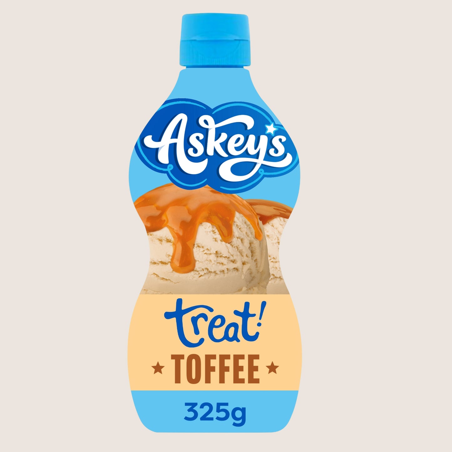 Askey's Treat! Toffee Flavour Sauce No Artificial Additives 325g