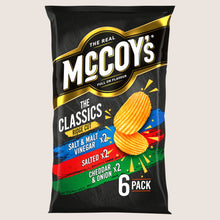 McCoy's Classic Variety Crisps Multipack 6 Pack