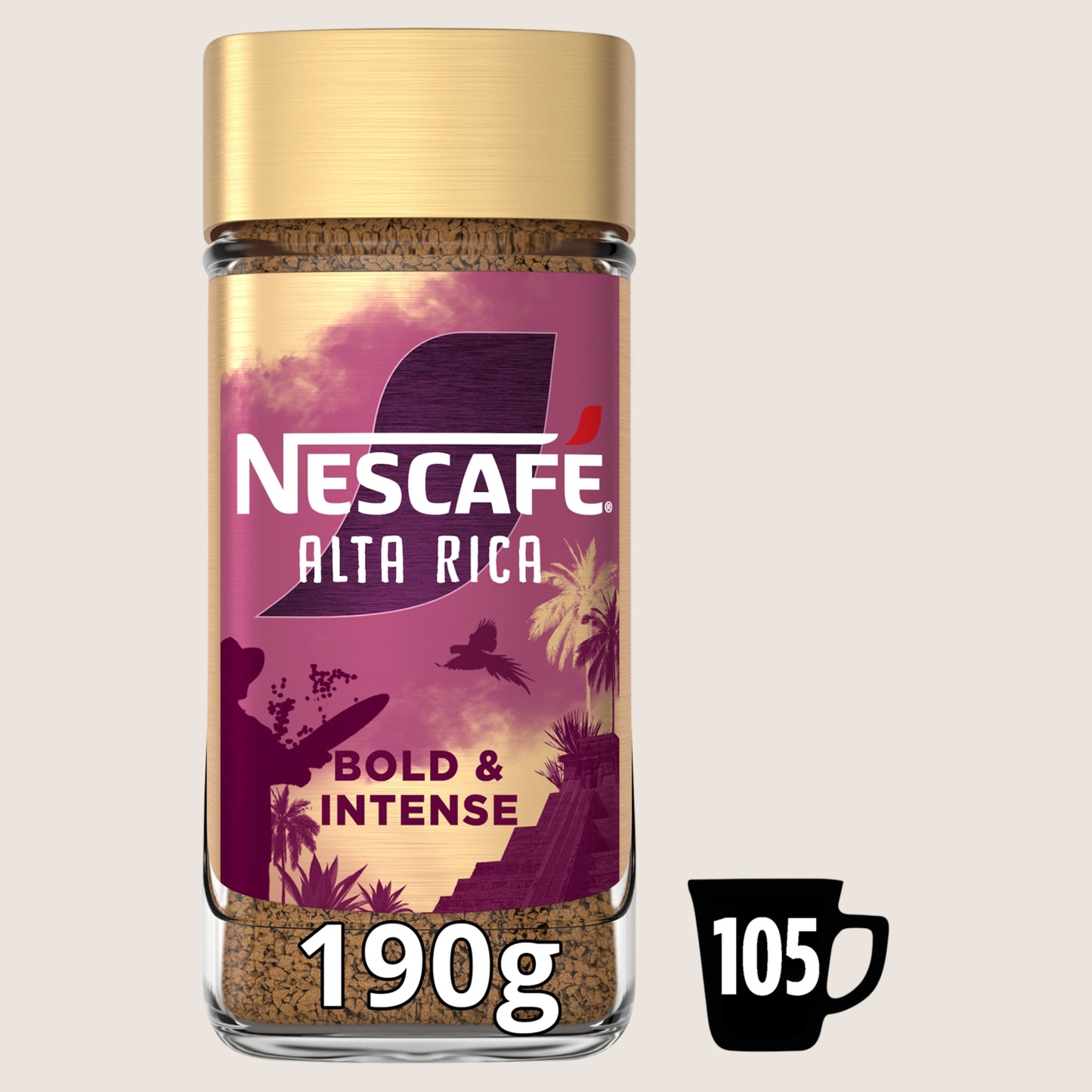 Nescafé Alta Rica Instant Coffee No Artificial Additives 190g
