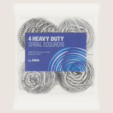 ASDA 4 Heavy Duty Spiral Scourers