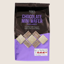 M&S Chocolate Mini Wafer Squares Real Chocolate 125 g