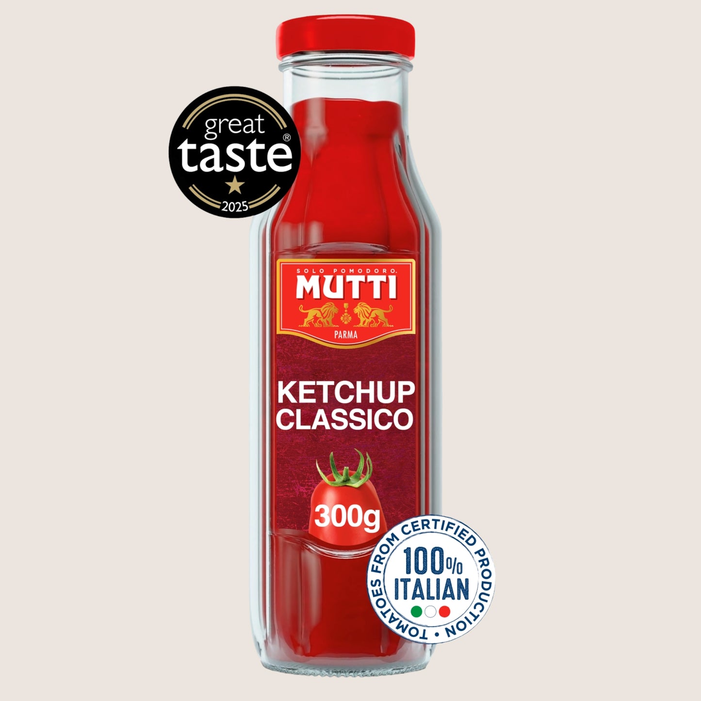Mutti Tomato Ketchup Classico No Artificial Additives 300g