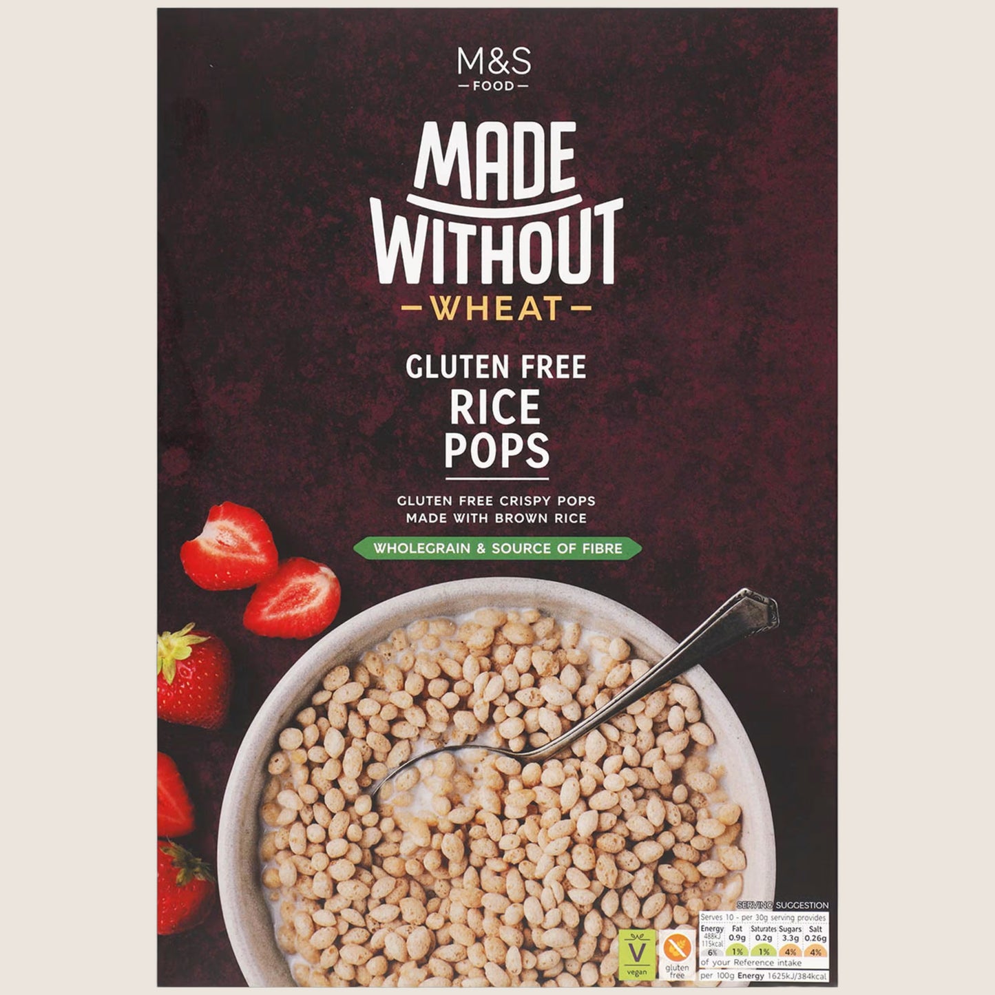 M&S Made Without Wheat Rice Pops 300 g