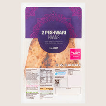 ASDA 2 Peshwari Naans Vegan Friendly