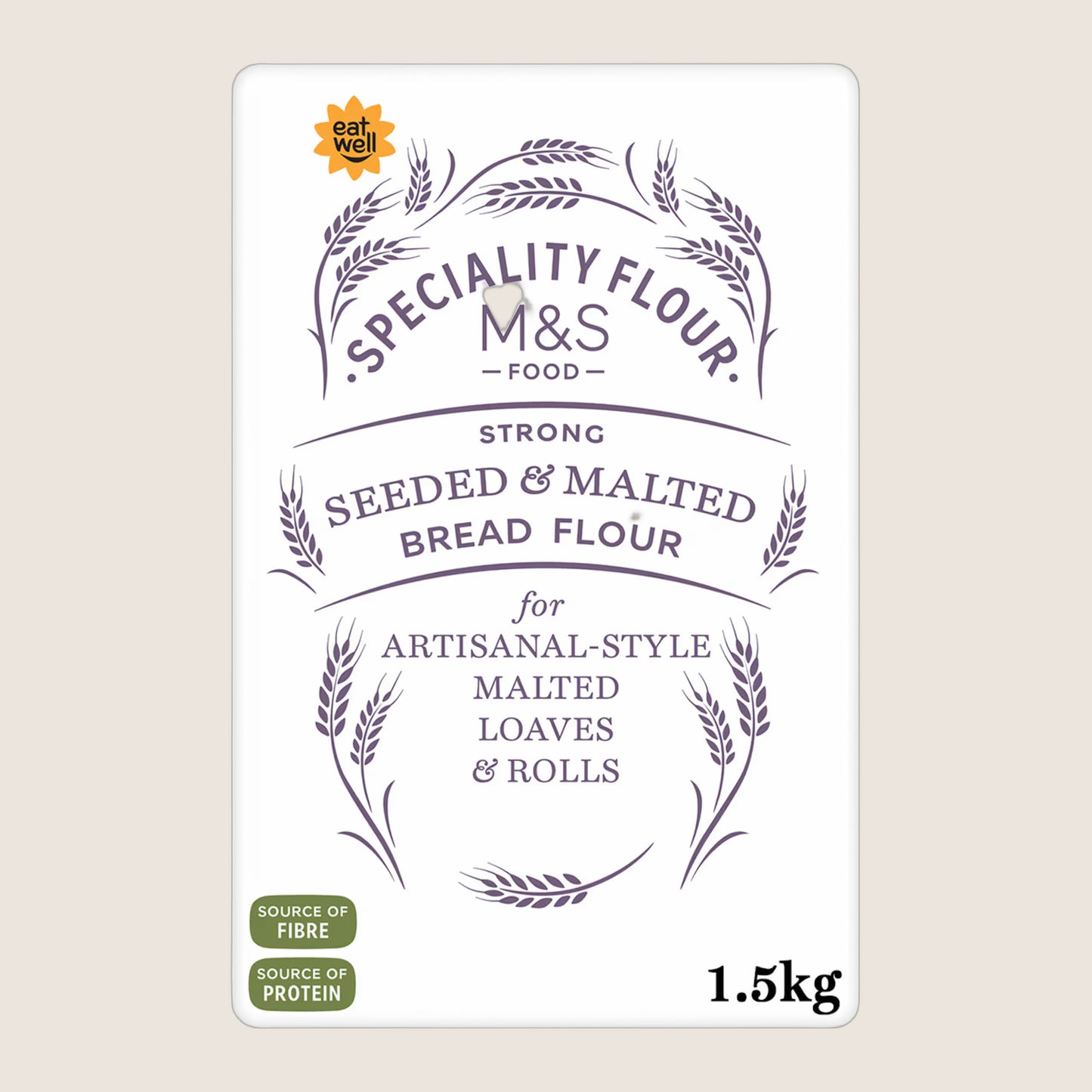 M&S Seeded And Malted Bread Flour 1.5 kg