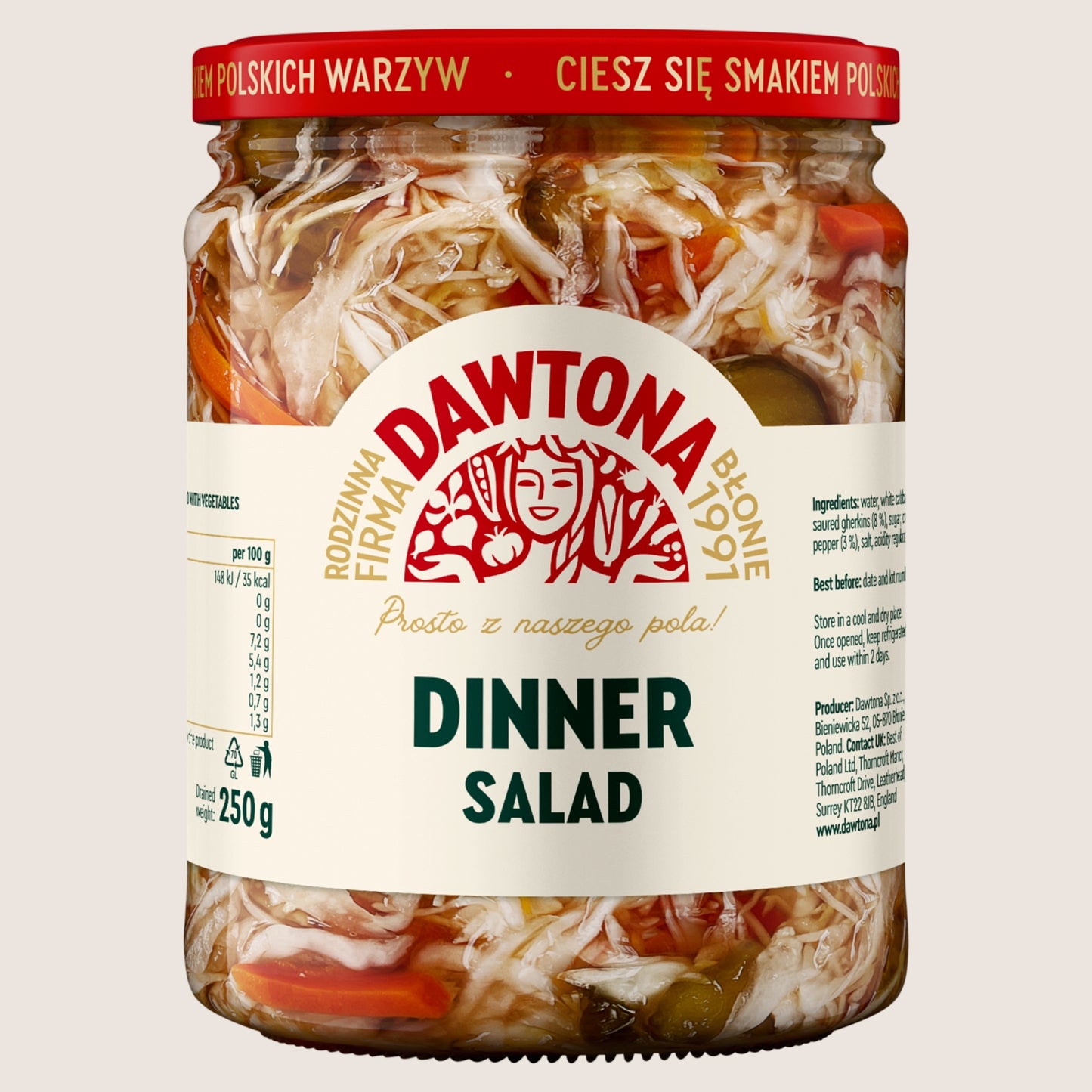 Dawtona Dinner Salad No Artificial Additives 500g