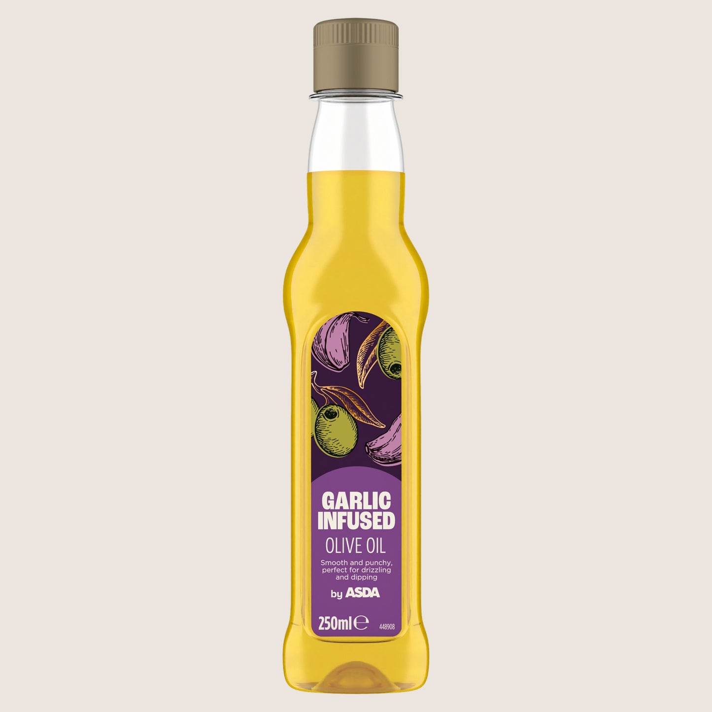 ASDA Garlic Infused Olive Oil No Artificial Additives 250ml