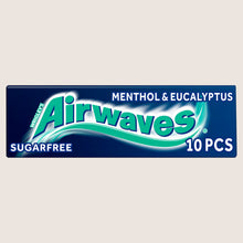 Wrigley's Menthol & Eucalyptus Sugarfree Chewing Gum 10 Pieces
