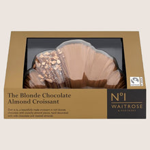 Waitrose No.1 The Blonde Chocolate Almond Croissant Pure Indulgence 275G