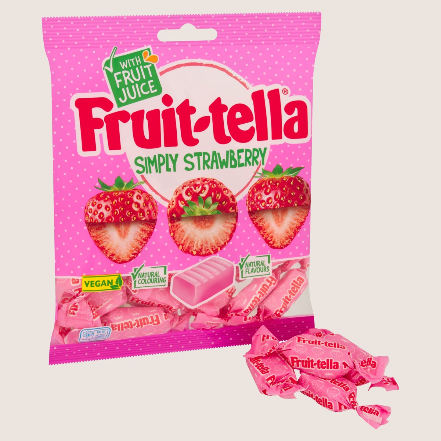 Fruit-tella Simply Strawberry 135g