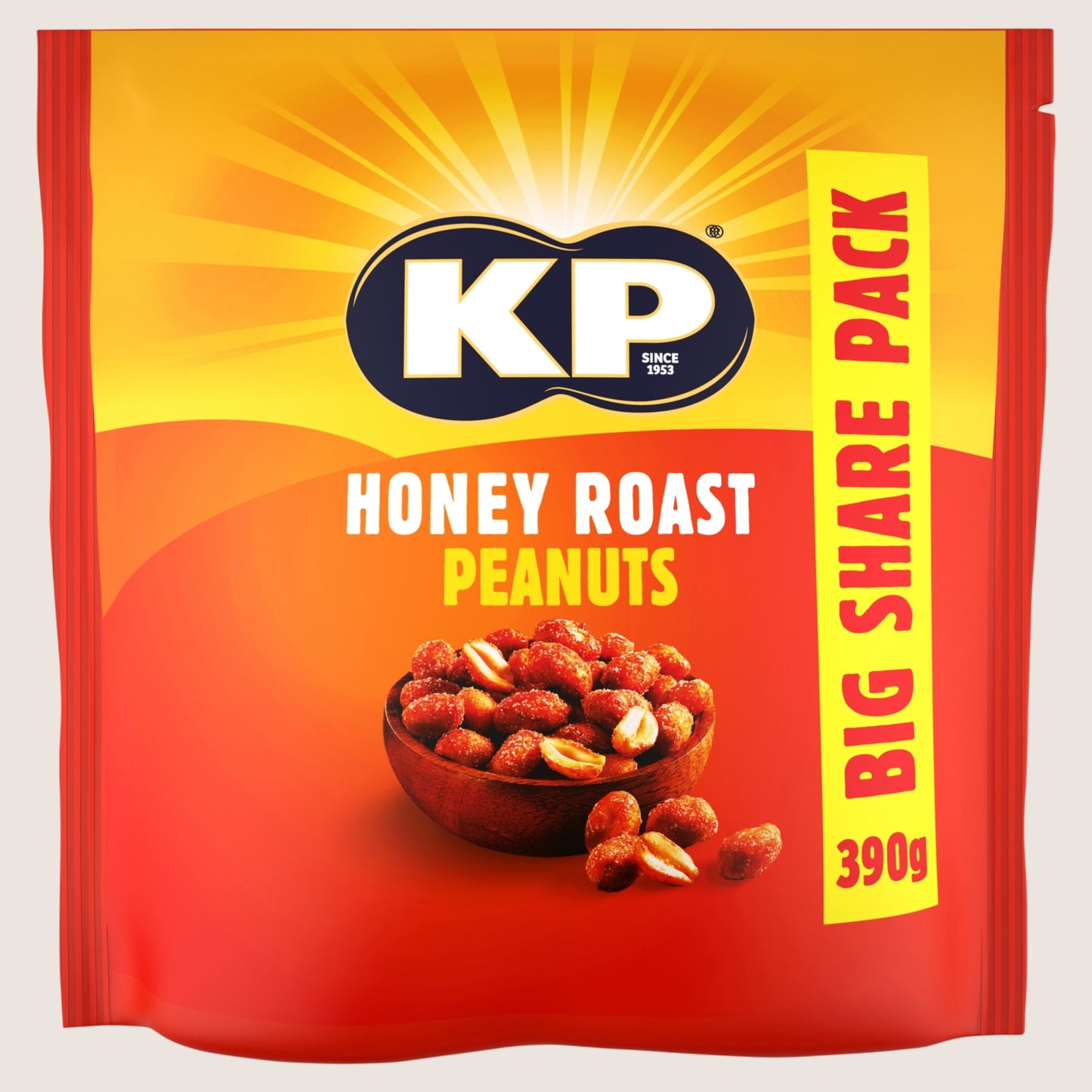 KP Honey Roast Peanuts Multipack 390g
