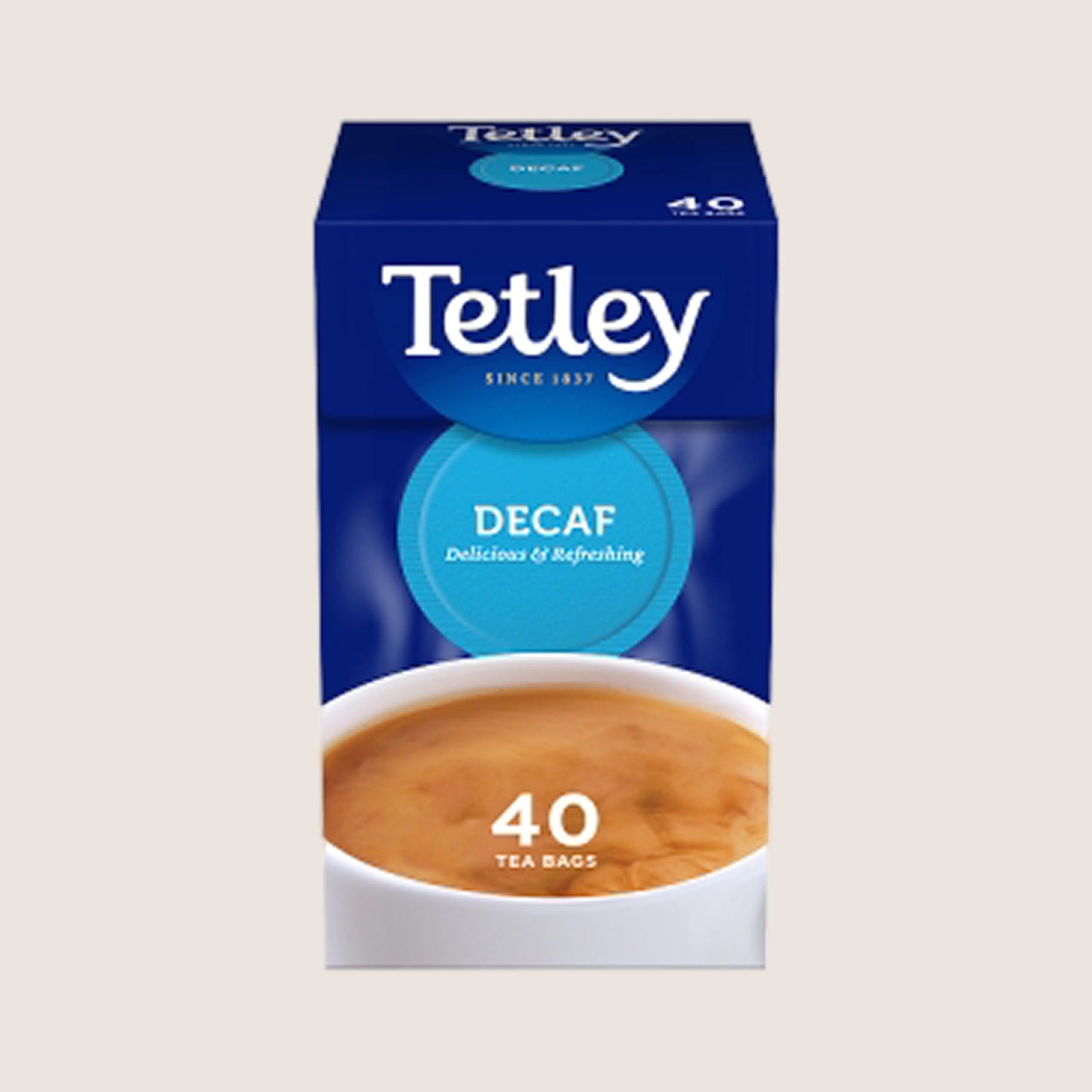 Tetley Decaf 40 Tea Bags Decaffeinated 125g