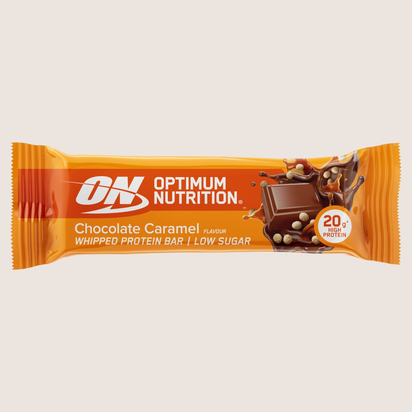 Optimum Nutrition Whipped Protein Bar Chocolate Caramel Flavour Protein 60g