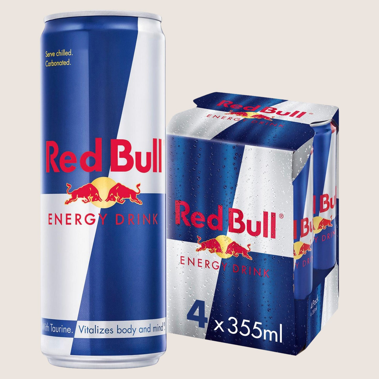 Red Bull Energy Drink Refreshing 4 Pack 355ml