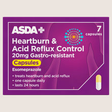 ASDA Heartburn & Acid Reflux Control 20mg 7 Capsules